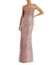 【送料無料】 マックダガル レディース ワンピース トップス Embellished Sweetheart Neck Strapless Sleeveless ...