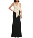 【送料無料】 バッジェリーミシュカ レディース ワンピース トップス Belle by Badgley Mischka Isabella Bow V-Neck ...