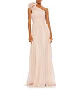 【送料無料】 マックダガル レディース ワンピース トップス Asymmetrical One Ruffle Shoulder Sleeveless A-Lin...