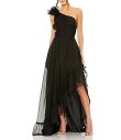 【送料無料】 マックダガル レディース ワンピース トップス One Shoulder Ruffle Sleeveless Cut Out Asymmetric...