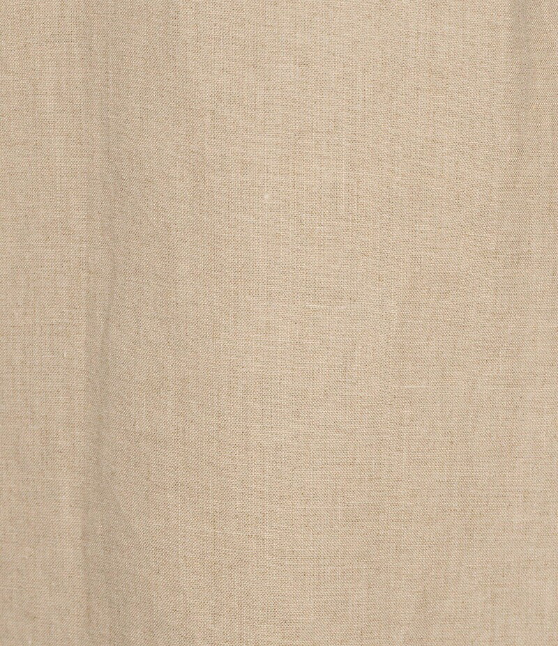 【送料無料】 トッミーバハマ レディース ワンピース トップス Linen Blend Johnny Collar Short Sleeve Side Pocket Shirt Dress Natural