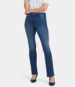 【送料無料】 エヌワイディージェイ レディース デニムパンツ ジーンズ ボトムス Stretch Denim High Rise Slim Leg Bootcu...