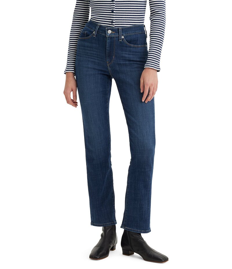 リーバイス レディース ボトムス デニムパンツ ストレート ジーンズ Levi'sR Classic Mid Rise Straigh..