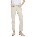 【送料無料】 エヌワイディージェイ レディース デニムパンツ ジーンズ ボトムス Margot High Rise Slim Straight Girlfriend Jeans Feather