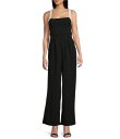 【送料無料】 ハニーアンドロージー レディース ジャンプスーツ トップス Scuba Crepe Square Neck Contrast Straps and...