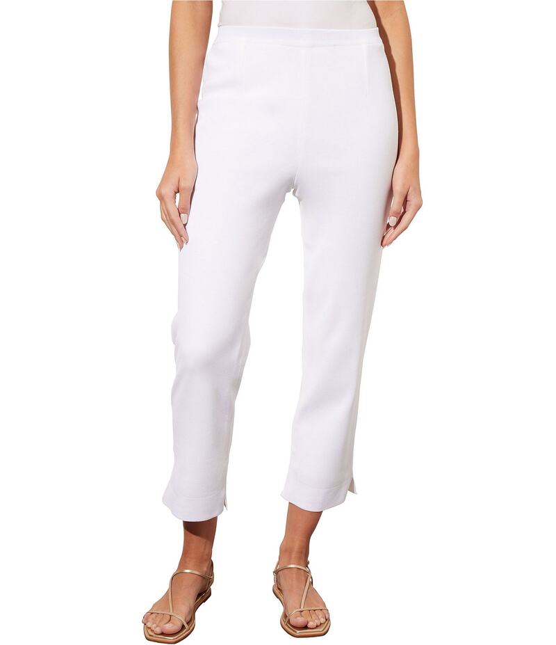 Other - ミンウォン レディース ボトムス カジュアルパンツ パンツ アンクル ニット Ming Wang Lined Knit Pull-On Ankle Pants White ホワイト