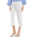 【送料無料】 ブライン ウォーカー レディース カジュアルパンツ ボトムス Knit Jersey Slim Straight Leg Capri Pull-O...