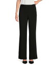 【送料無料】 カール ラガーフェルド レディース カジュアルパンツ ボトムス Crepe Bootcut Full Length Pant Black(4)