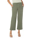【送料無料】 リヴァプール ロサンゼルス レディース カジュアルパンツ カーゴパンツ ボトムス Twill Wide Leg Cropped Cargo Pan...