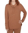 【送料無料】 ルビーアールディー レディース パーカー・スウェット フーディー アウター Petite Size Knit Cowl Collar Long S...