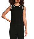 【送料無料】 カール ラガーフェルド レディース パーカー・スウェット フーディー アウター Crew Neck Sleeveless Sweater Tank...