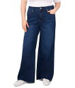 【送料無料】 セセ レディース デニムパンツ ジーンズ ボトムス Plus Size High Rise Wide Leg Jeans Riviera Wash