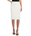 ヴィンスカムート レディース スカート ボトムス Pull-On Pencil Midi Skirt Ultra White