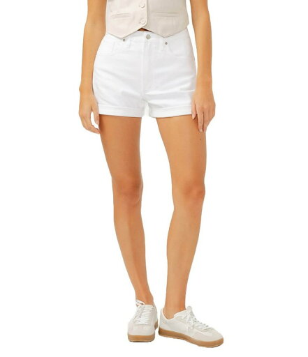 【送料無料】 シルバー ジーンズ レディース ハーフパンツ・ショーツ ボトムス Mid Rise Relaxed Fit Boyfriend Shorts White 【送料無料】 シルバー ジーンズ レディース ハーフパンツ・ショーツ ボトムス Mid Rise Relaxed Fit Boyfriend Shorts White