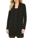 【送料無料】 エイリーンフィッシャー レディース ニット・セーター カーディガン アウター Simple Side Slit Open Front Merino...