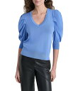 【送料無料】 ダナキャラン レディース パーカー・スウェット フーディー アウター DKNY by Donna Karan Short Pleated Puff...
