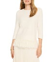 【送料無料】 ニックアンドゾー レディース パーカー・スウェット フーディー アウター Knit Round Neck 3/4 Sleeve Feature H...