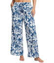 【送料無料】 トッミーバハマ レディース カジュアルパンツ ボトムス Island Cays Blooms Floral Print Wide Leg Pant...