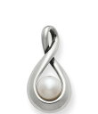 【送料無料】 ジェームズ エイヴリー レディース ネックレス・チョーカー アクセサリー Graceful Twist with Cultured Pearl Charm Silver/Pearl(4)