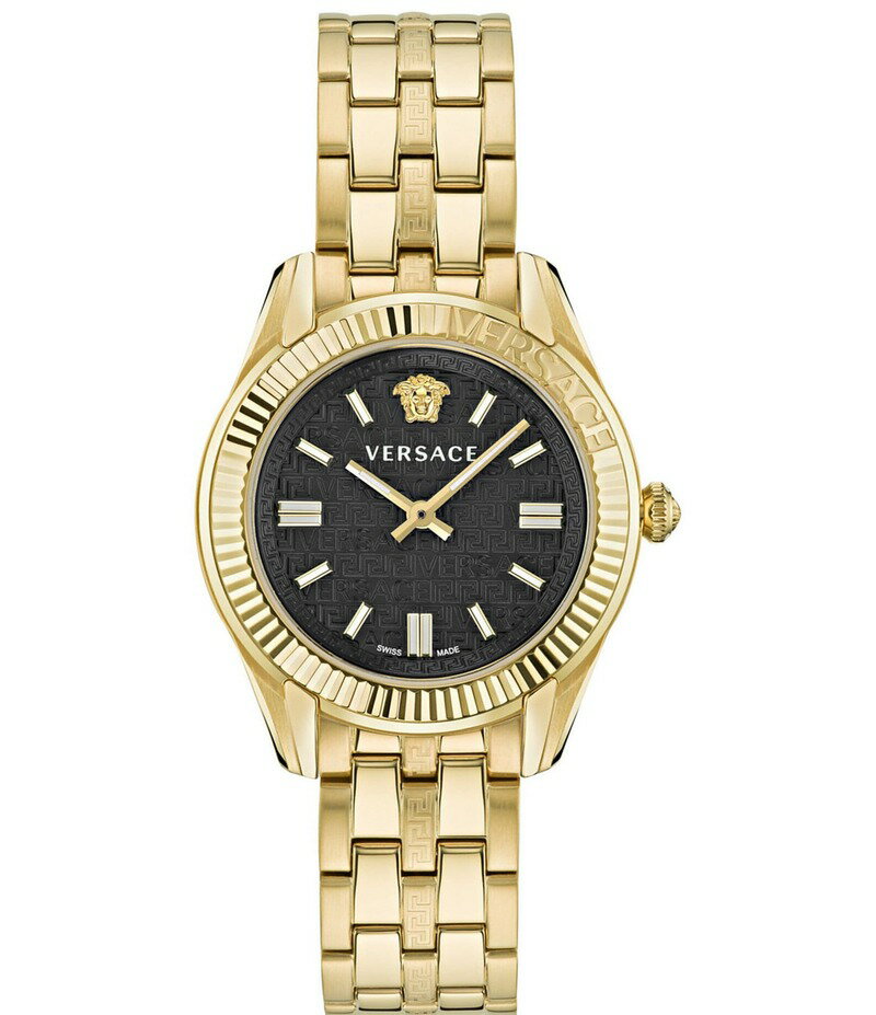 ̵ 륵 ǥ ӻ ꡼ Women's Greca Time Quartz Analog Gold S...
