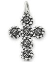 【送料無料】 ジェームズ エイヴリー レディース ネックレス・チョーカー・ペンダントトップ アクセサリー Sunflower Cross Charm Sterling Silver