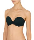 【送料無料】 ナトリ レディース ブラジャー アンダーウェア Feather Plunge Strapless Bra Black