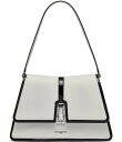 【送料無料】 カール ラガーフェルド レディース ショルダーバッグ バッグ Mercerie Shoulder Bag White/Black(4)