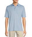 【送料無料】 ラウンドトゥリーアンドヨーク メンズ シャツ トップス Performance Embossed Flower Polo Shirt Light ...