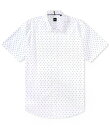 【送料無料】 ヒューゴボス メンズ シャツ トップス BOSS Big & Tall C Roan Stretch Short Sleeve Woven Shirt Light Blue(4)