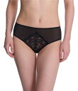 【送料無料】 ナトリ レディース パンツ アンダーウェア Peony Mesh Lace Hipster Panty Black