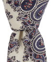 【送料無料】 ダニエル クレミュ メンズ ネクタイ アクセサリー Beltre Pine Print 3 1/4 Silk Tie Tan