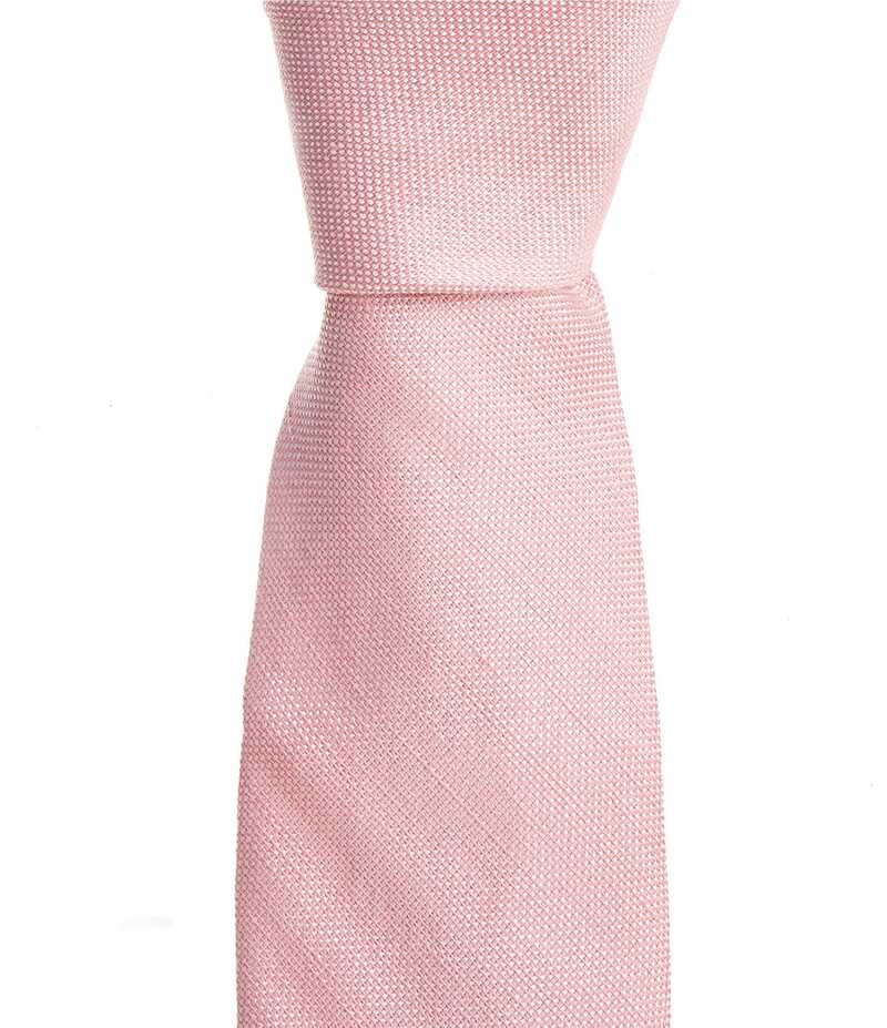 【送料無料】 ラウンドトゥリーアンドヨーク メンズ ネクタイ アクセサリー Wagner Solid 2 3/4 Linen/Silk Tie Pink