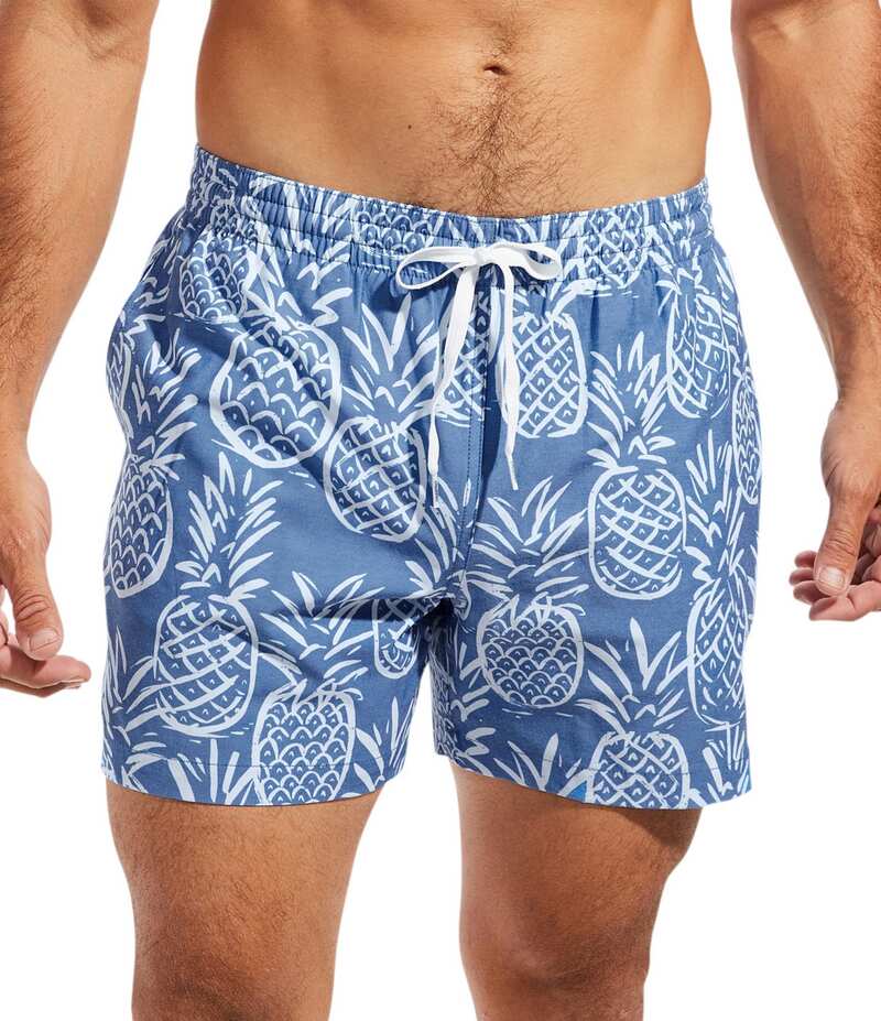 【送料無料】 チャビーズ メンズ ハーフパンツ・ショーツ 水着 The Thigh-Napples 5.5 Inseam Classic Stretch Shorts Medium Blue
