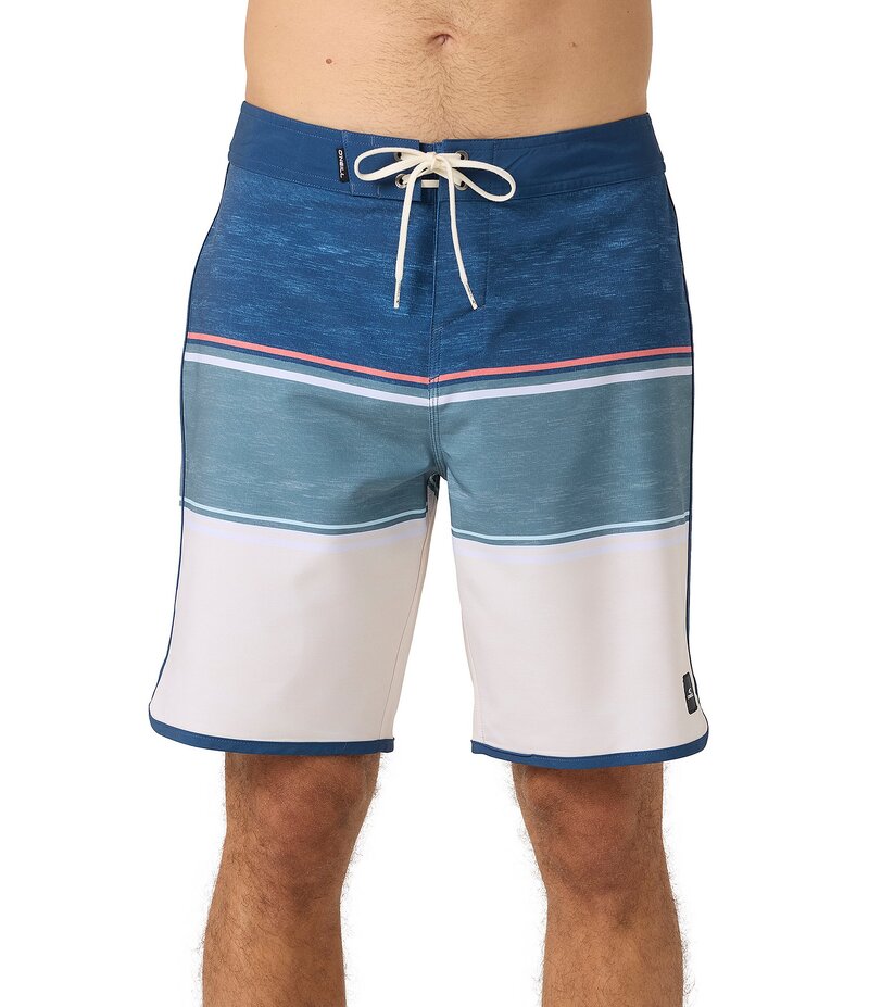 【送料無料】 オニール メンズ ハーフパンツ・ショーツ 水着 Lennox Scallop 19 Outseam Swim Trunks Cream