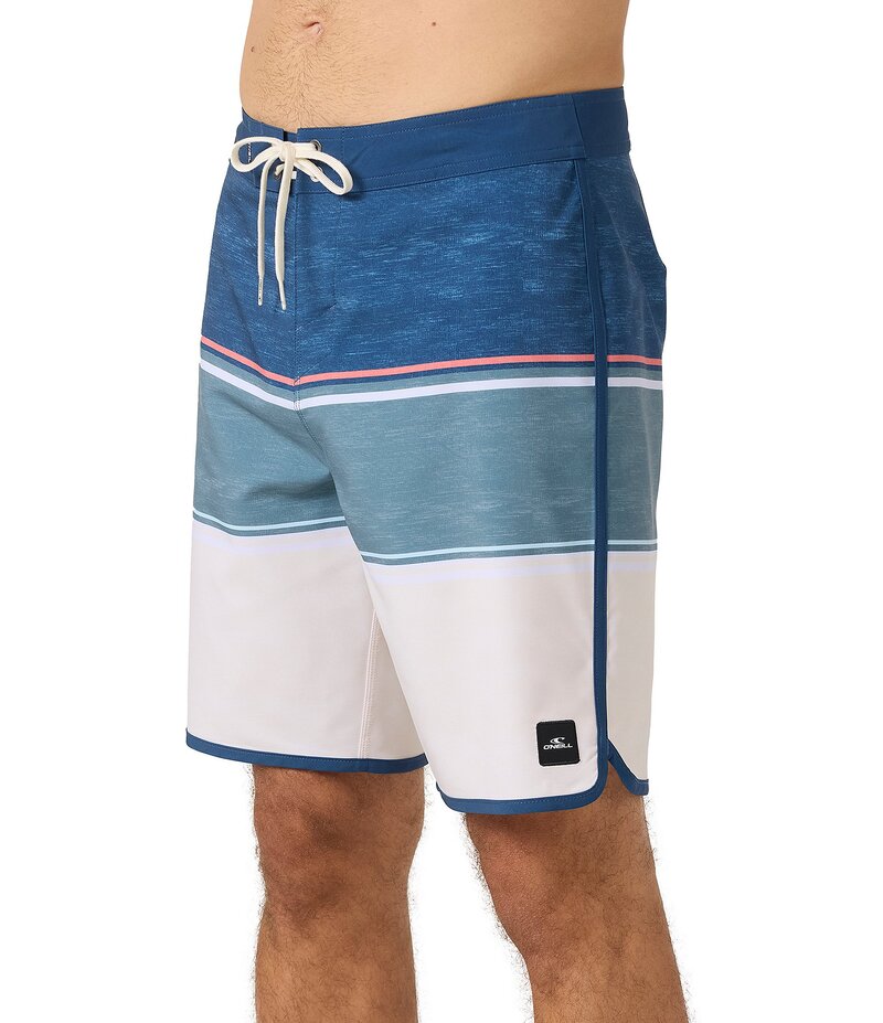 【送料無料】 オニール メンズ ハーフパンツ・ショーツ 水着 Lennox Scallop 19 Outseam Swim Trunks Cream