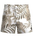 【送料無料】 ヒューゴボス メンズ ハーフパンツ・ショーツ 水着 Piranha Printed 5 Inseam Swim Trunks Natural