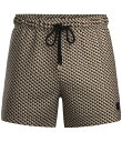 【送料無料】 ヒューゴボス メンズ ハーフパンツ・ショーツ 水着 Vibe Mini Pattern Printed 5 Inseam Swim Trunks ...