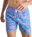 【送料無料】 チャビーズ メンズ ハーフパンツ・ショーツ 水着 Gem Glades Classic 5.5 Inseam Swim Trunks Bright...