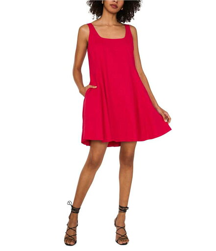 【送料無料】 ワンステート レディース ワンピース トップス 1. State Scoop Neck Sleeveless A-Line Dress Magenta 【送料無料】 ワンステート レディース ワンピース トップス 1. State Scoop Neck Sleeveless A-Line Dress Magenta