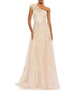 【送料無料】 マックダガル レディース ワンピース トップス Embellished Asymmetrical Neck Sleeveless Feather ...