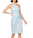 【送料無料】 アイダンマットックス レディース ワンピース トップス Foiled Mikado One Shoulder Neck Sleeveless Sh...
