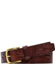 【送料無料】 パトリシアナシュ レディース ベルト アクセサリー 1.25 Pelosa Tooled Belt British Tan
