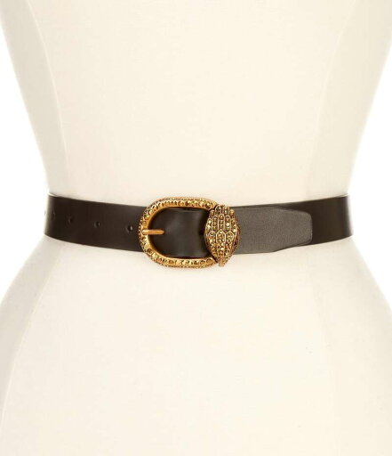 【送料無料】 カートジェイガーロンドン レディース ベルト アクセサリー 1.18 Embellished Eagle Buckle Smooth Leather Belt Black 【送料無料】 カートジェイガーロンドン レディース ベルト アクセサリー 1.18 Embellished Eagle Buckle Smooth Leather Belt Black