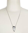 【送料無料】 ロバート リー モーリス レディース ネックレス・チョーカー アクセサリー Leaf Short Sculpted Pendant Necklac...