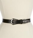 【送料無料】 イロ レディース ベルト アクセサリー Sugar Leather Metal Buckle Belt Black