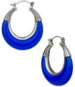 【送料無料】 パトリシアナシュ レディース ピアス・イヤリング アクセサリー Hoop Shape Earrings Blue/Silver(4)