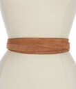 【送料無料】 アダ レディース ベルト アクセサリー Midi Suede Wrap Belt Oxido