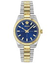 【送料無料】 ヴェルサーチ レディース 腕時計 アクセサリー Women's Millennium Analog Two Tone Stainless Stee...
