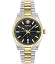 【送料無料】 ヴェルサーチ レディース 腕時計 アクセサリー Men's Millennium Mechanical Automatic Two Tone St...