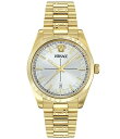 【送料無料】 ヴェルサーチ レディース 腕時計 アクセサリー Men's Millenyium Mechanical Automatic Gold Tone S...